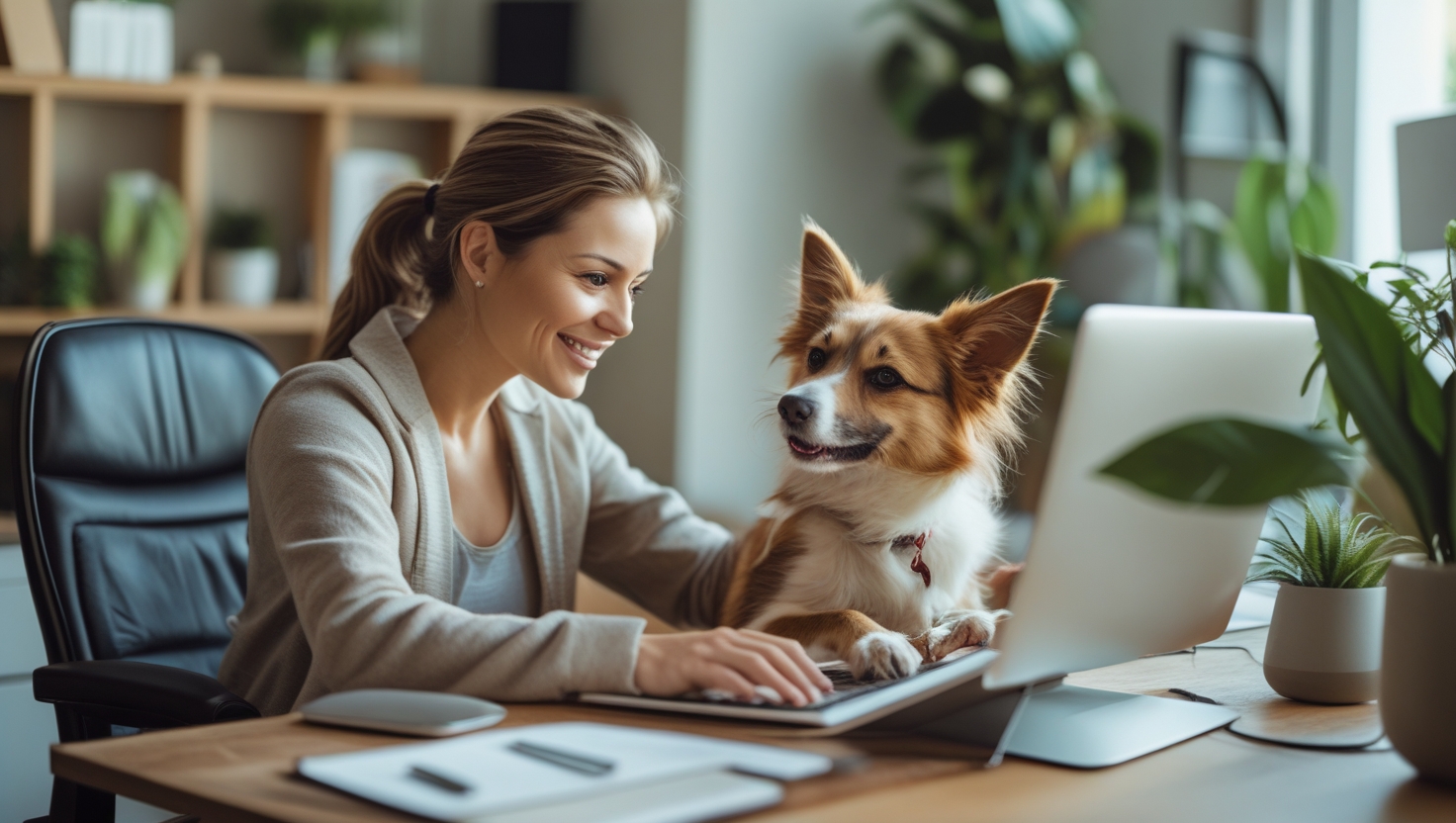 Trabalhando em Home Office com Pets: Dicas para Manter a Organização, o Foco e a Produtividade