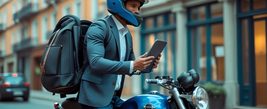 Trabalho Sobre Duas Rodas: Como Unir Mobilidade e Produtividade no Dia a Dia