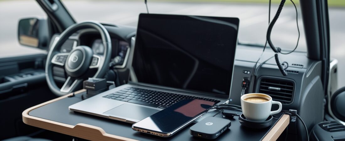 Transforme Seu Veículo em um Home Office Sobre Rodas